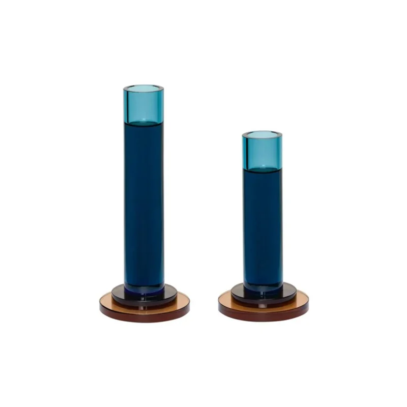 2 piece comet candlestick set