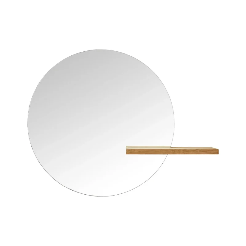 bolia shift round mirror with shelf stylish storage easy returns