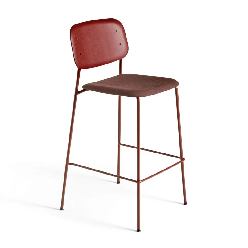 hay soft edge 90 red bar stool outlet sale