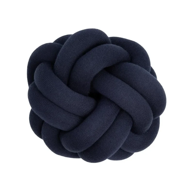 navy knot cushion outlet limited stock