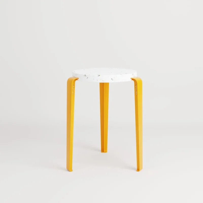 tiptoe lou recycled plastic stool eco friendly seating