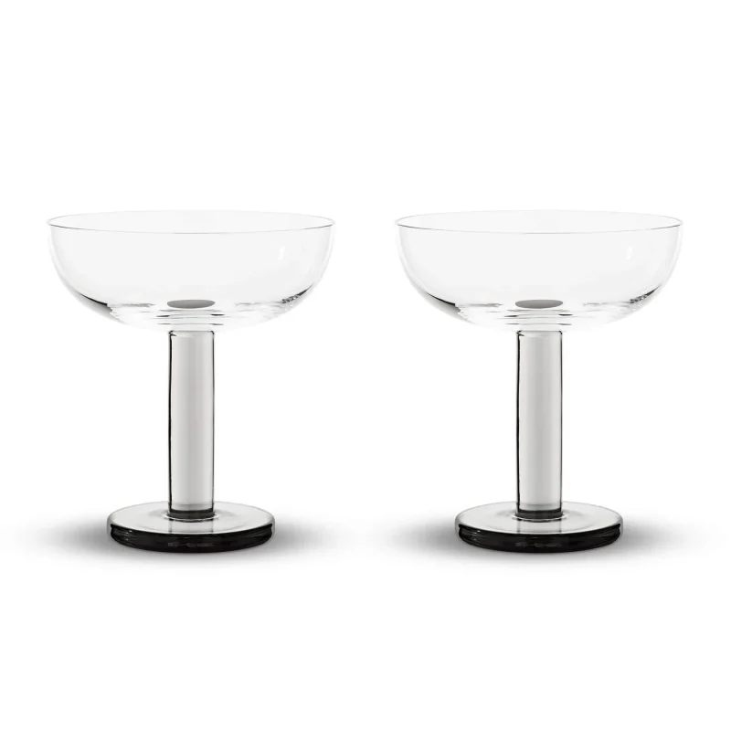 tom dixon puck coupe glasses set of 2