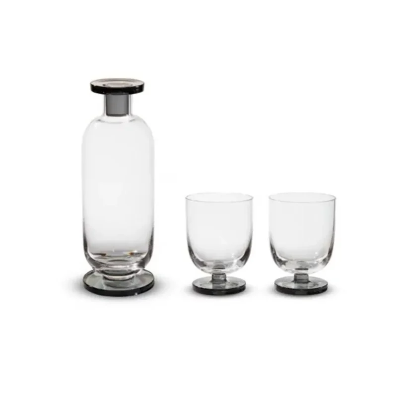 tom dixon puck decanter water tumbler set