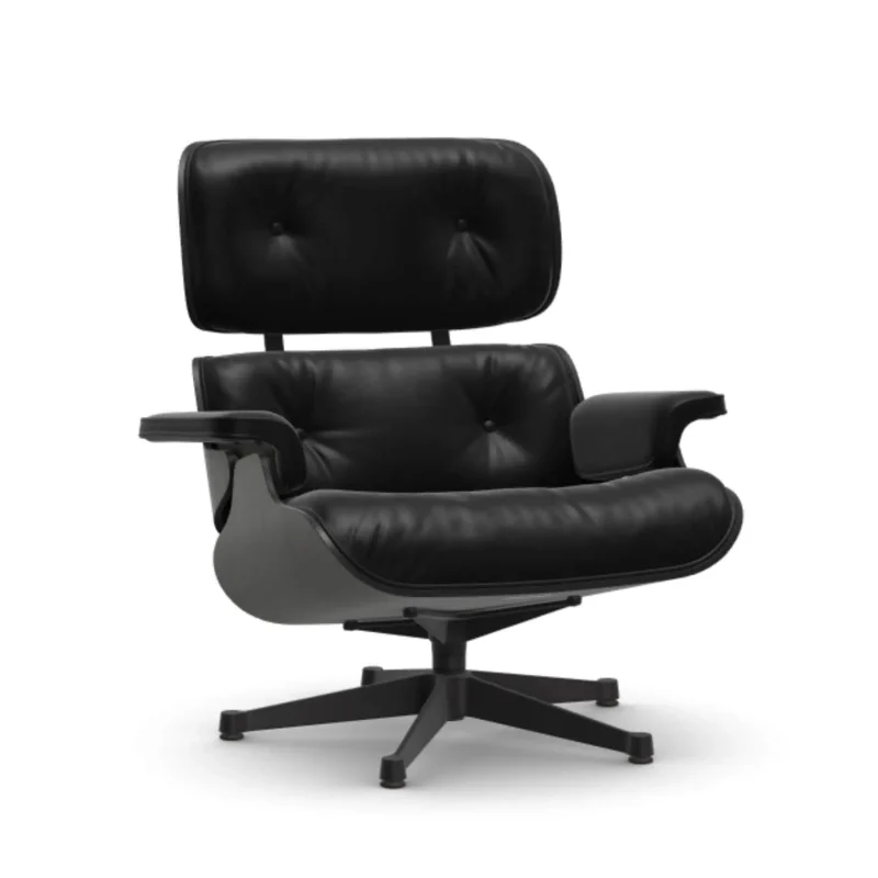 vitra eames lounge chair black ash