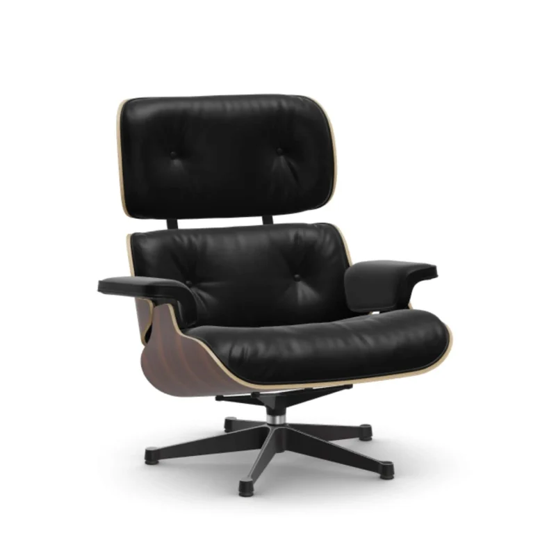 vitra eames lounge chair black walnut