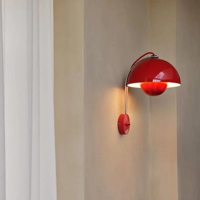 vp8 flowerpot wall lamp by tradition stylish design for home