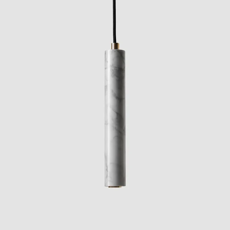 white marble brass bang pendant marble or lava stone