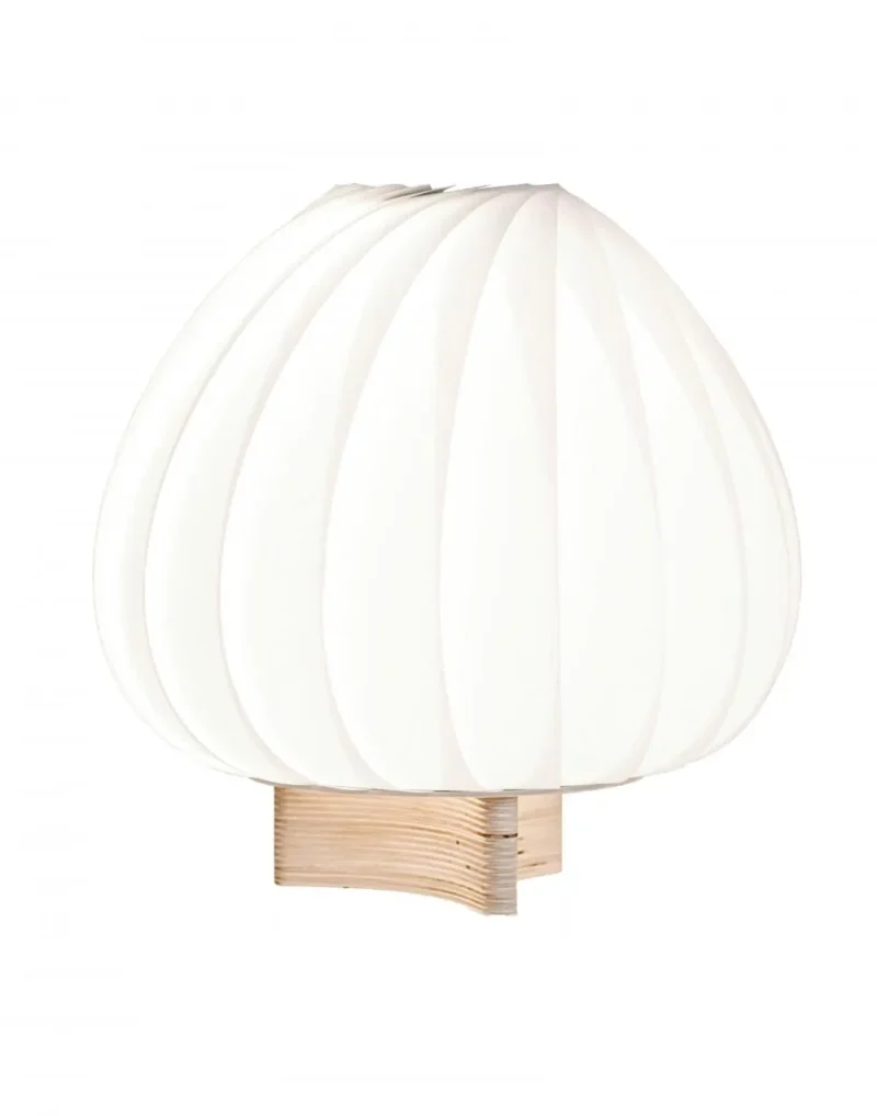 white plastic tr12 table lamp