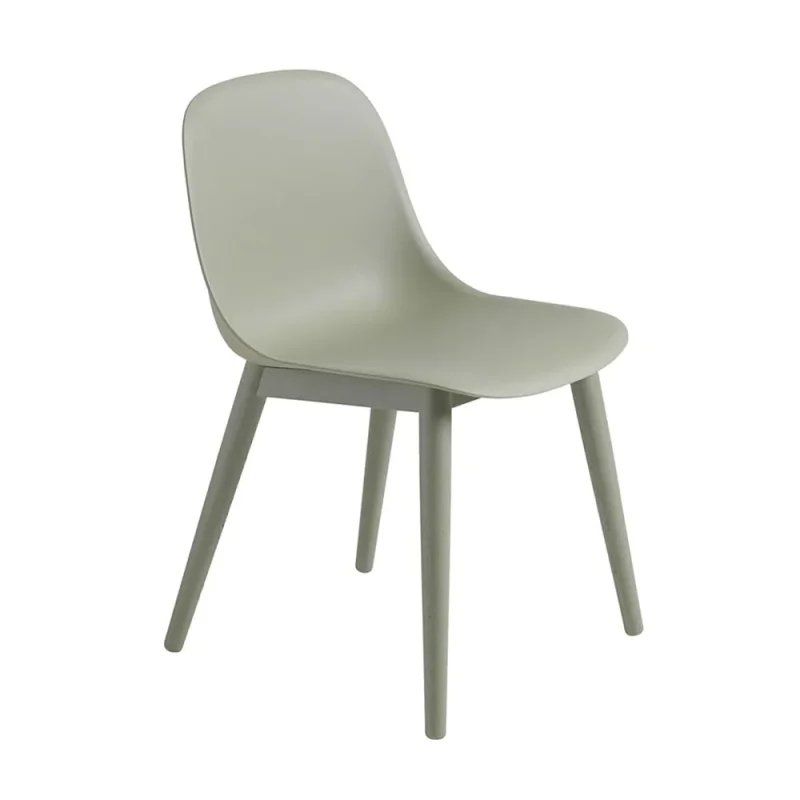 wood base fiber side chair for sale